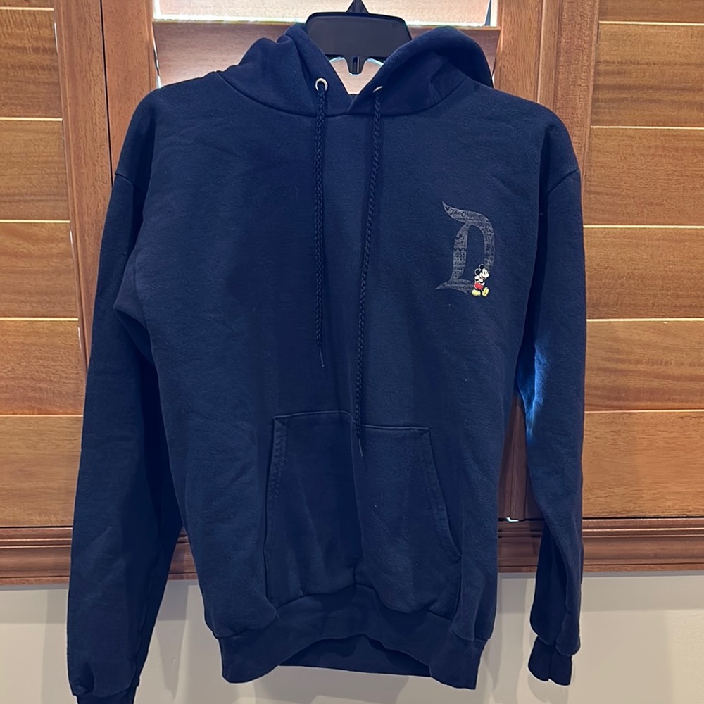 Disney park Dark Blue Hoodie with Mickey Detail